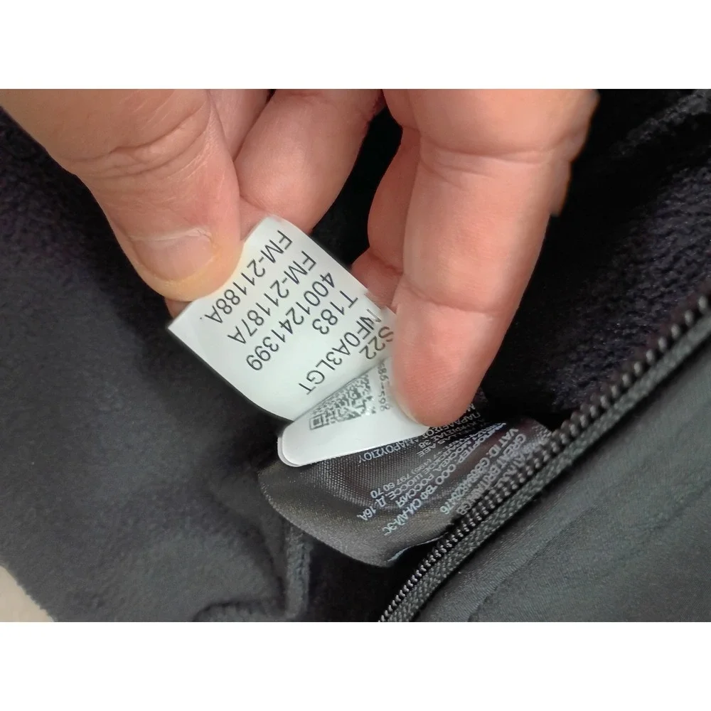 The North Face Softshell Jacket Mens XL Black GridPoint Apex Bionic Windproof